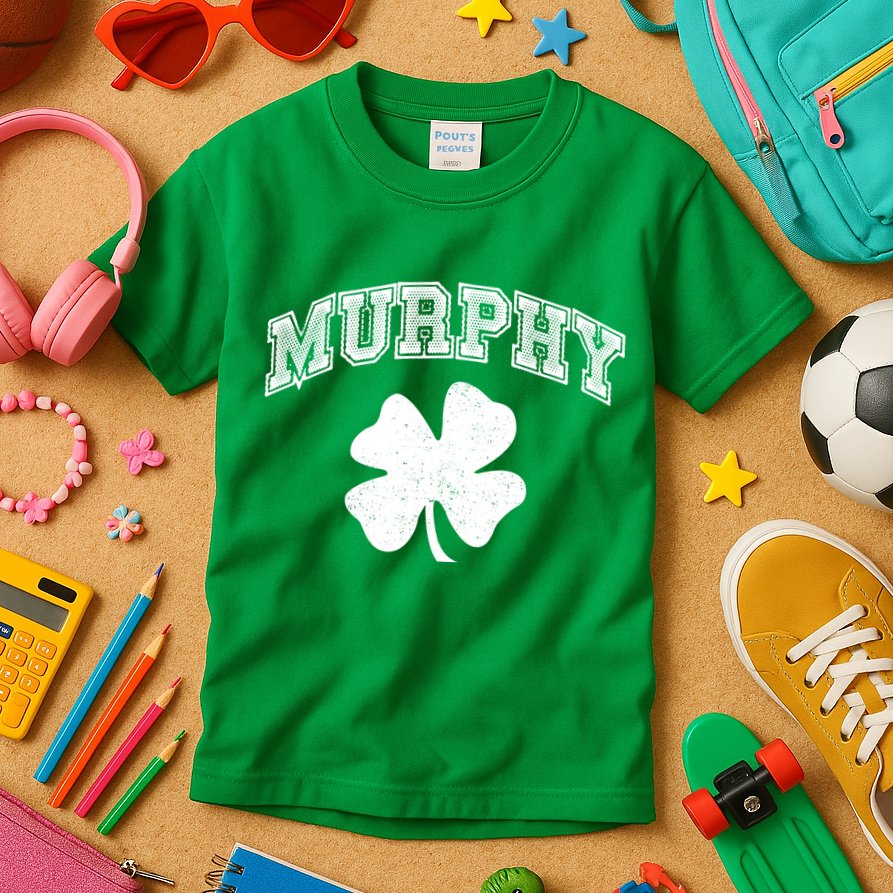 Vintage Irish Murphy Kids T-Shirt
