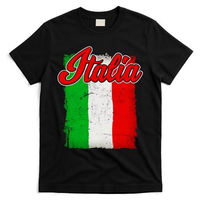 Vintage Italia Flag T-Shirt
