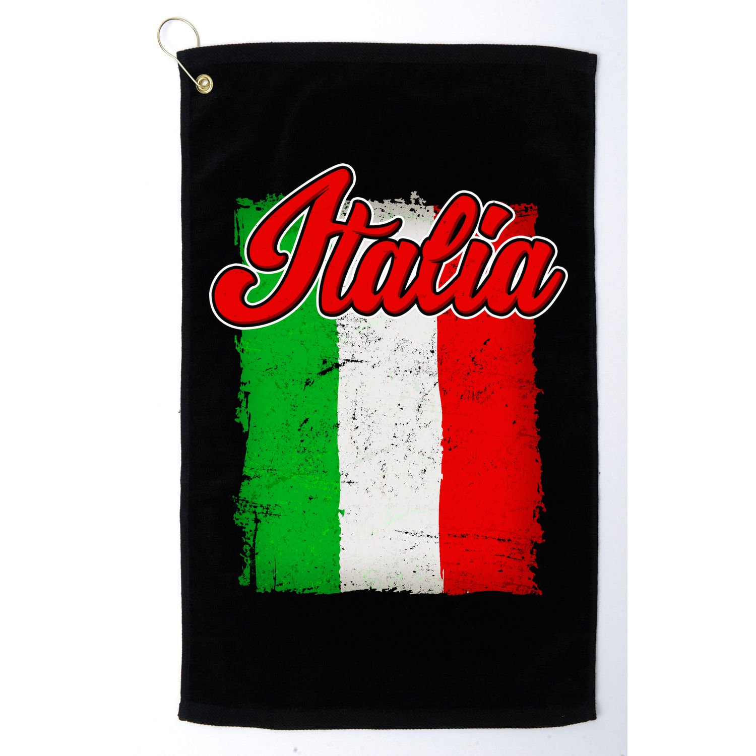 Vintage Italia Flag Golf Towel