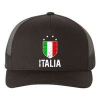 Vintage Italia Shield Crest Yupoong Adult 5-Panel Trucker Hat