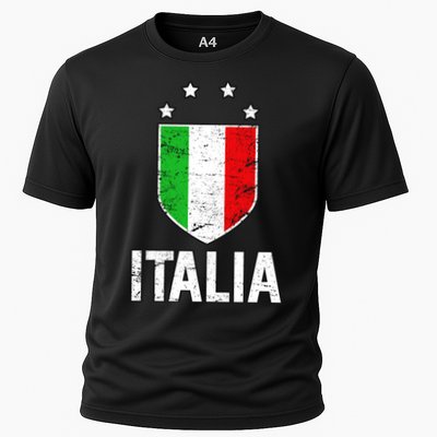 Vintage Italia Shield Crest Performance Shirt