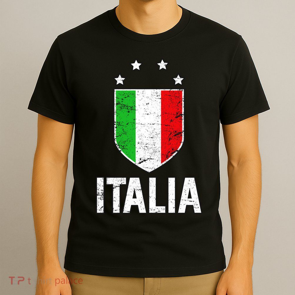 Vintage Italia Shield Crest T-Shirt