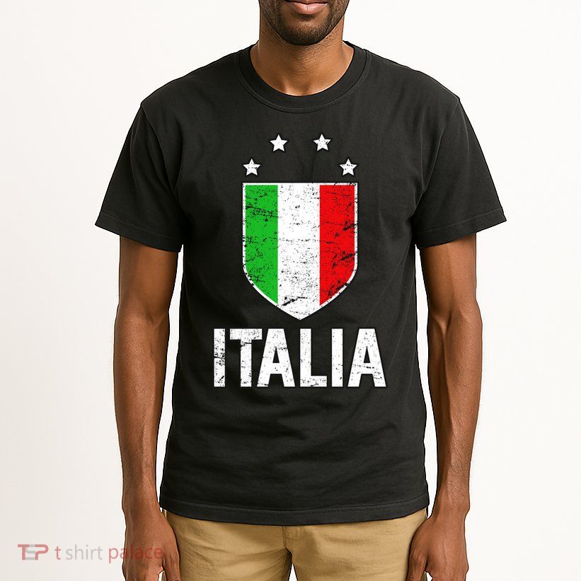 Vintage Italia Shield Crest Tall T-Shirt
