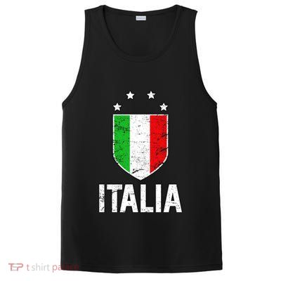 Vintage Italia Shield Crest PosiCharge Competitor Tank