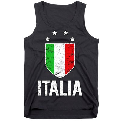 Vintage Italia Shield Crest Tank Top