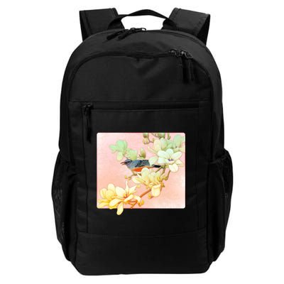 Vintage Japanese Bird Flowers  Backpack