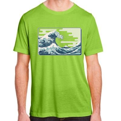 Vintage Japanese Great Wave Adult ChromaSoft Performance T-Shirt