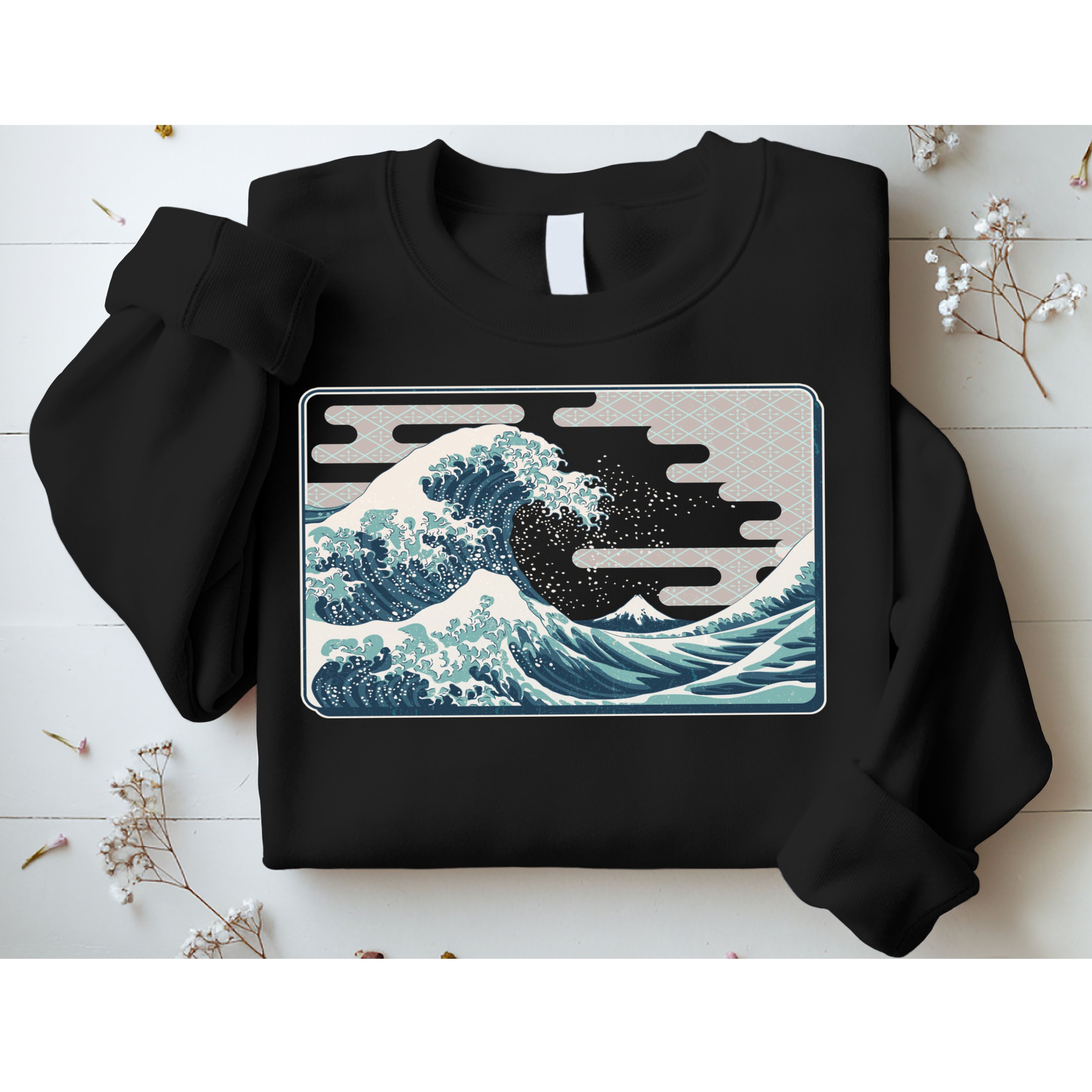 Vintage Japanese Great Wave Sweatshirt
