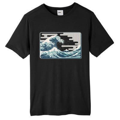 Vintage Japanese Great Wave Tall Fusion ChromaSoft Performance T-Shirt