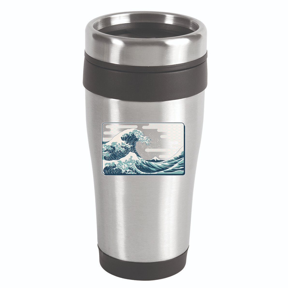Vintage Japanese Great Wave 16oz Travel Tumbler