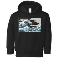 Vintage Japanese Great Wave Toddler Hoodie