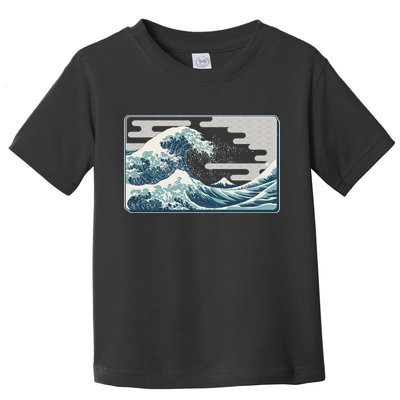 Vintage Japanese Great Wave Toddler T-Shirt