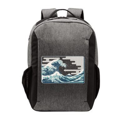 Vintage Japanese Great Wave Vector Backpack