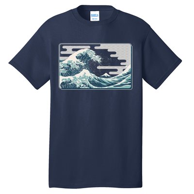 Vintage Japanese Great Wave Tall T-Shirt