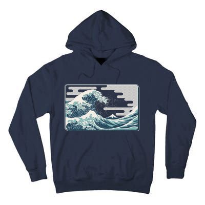 Vintage Japanese Great Wave Tall Hoodie