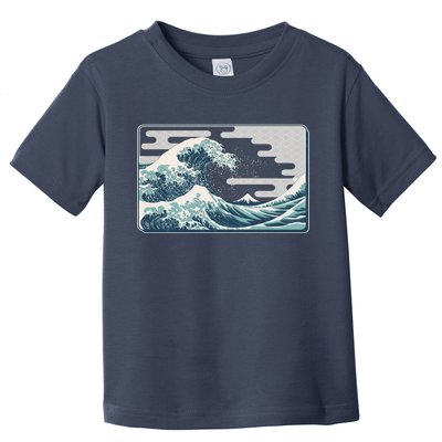 Vintage Japanese Great Wave Toddler T-Shirt