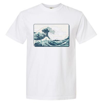 Vintage Japanese Great Wave Garment-Dyed Heavyweight T-Shirt