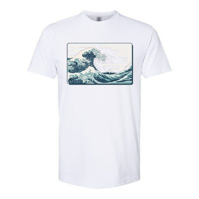 Vintage Japanese Great Wave Softstyle CVC T-Shirt