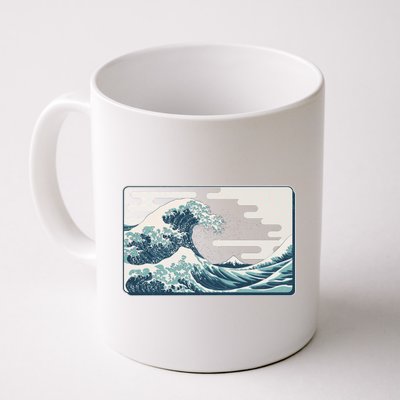 Vintage Japanese Great Wave Coffee Mug