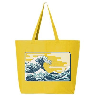 Vintage Japanese Great Wave 25L Jumbo Tote