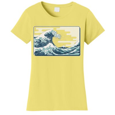 Vintage Japanese Great Wave Women's T-Shirt