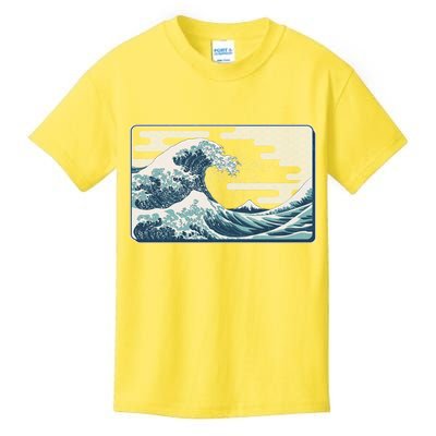 Vintage Japanese Great Wave Kids T-Shirt