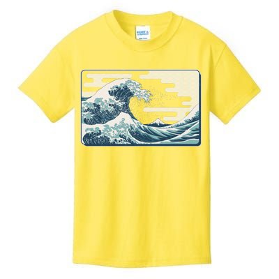 Vintage Japanese Great Wave Kids T-Shirt