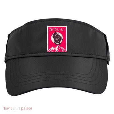 Vintage Japanese Kawaii Cute Cat Adult Drive Performance Visor