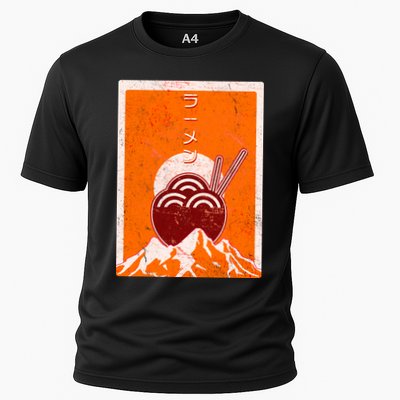 Vintage Japanese Ramen Bowl Performance Shirt