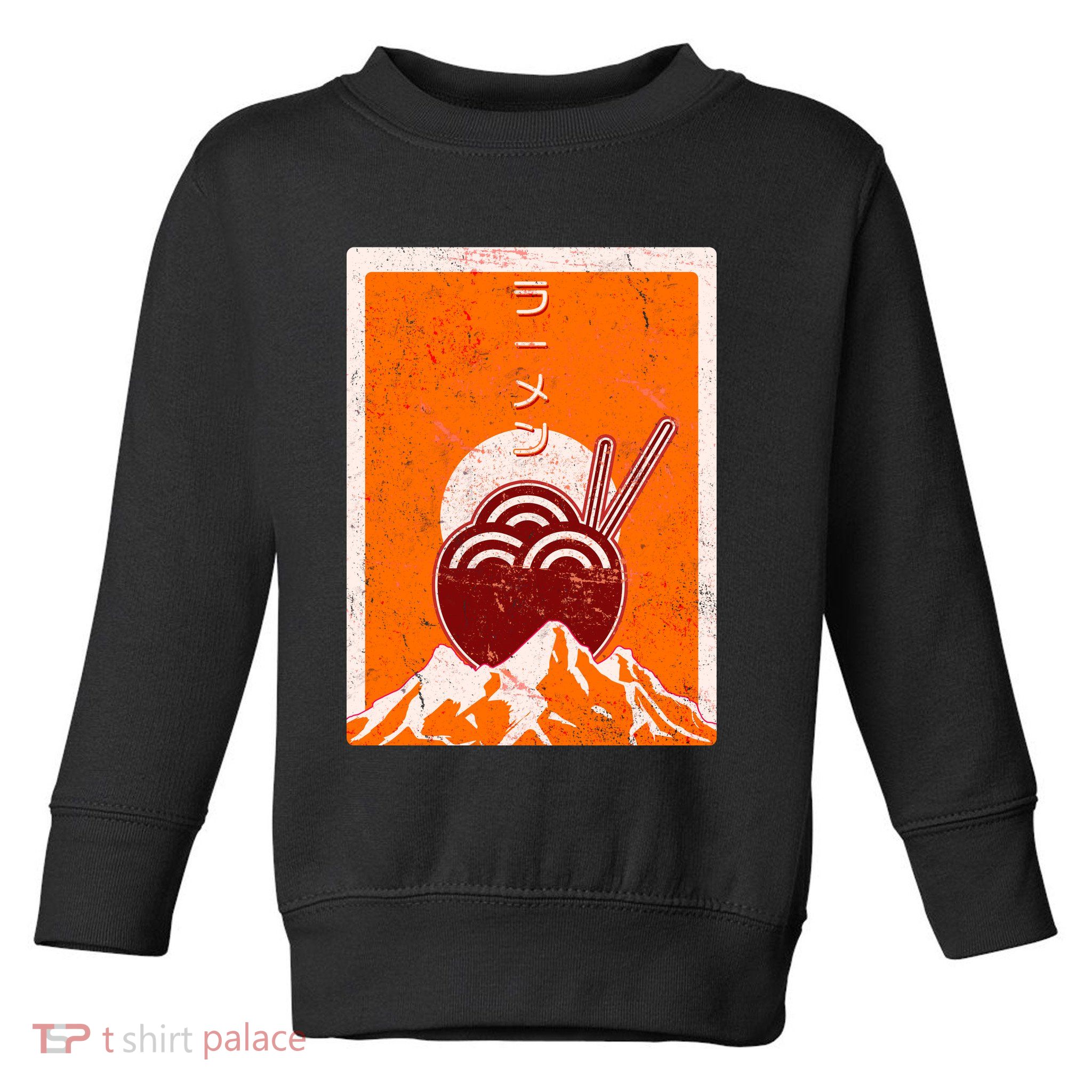 Vintage Japanese Ramen Bowl Toddler Sweatshirt
