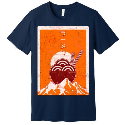 Vintage Japanese Ramen Bowl Premium T-Shirt