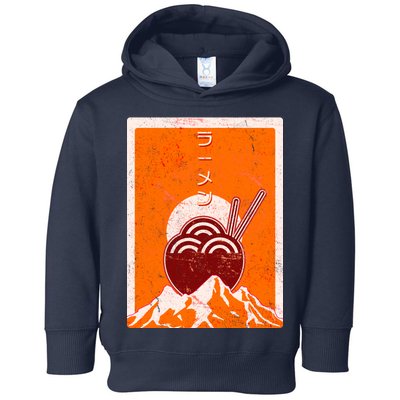 Vintage Japanese Ramen Bowl Toddler Hoodie