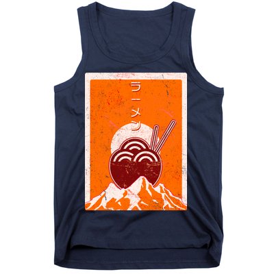 Vintage Japanese Ramen Bowl Tank Top