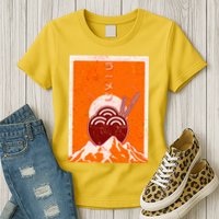 Vintage Japanese Ramen Bowl Womens T-Shirt