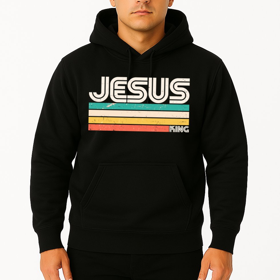 Vintage Jesus King Hoodie