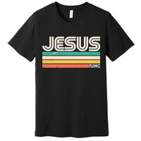 Vintage Jesus King Premium T-Shirt