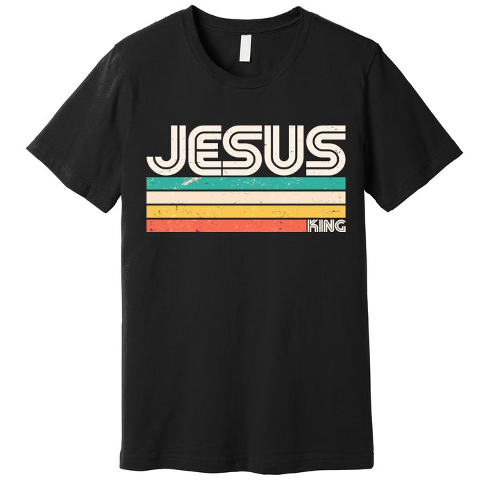 Vintage Jesus King Premium T-Shirt