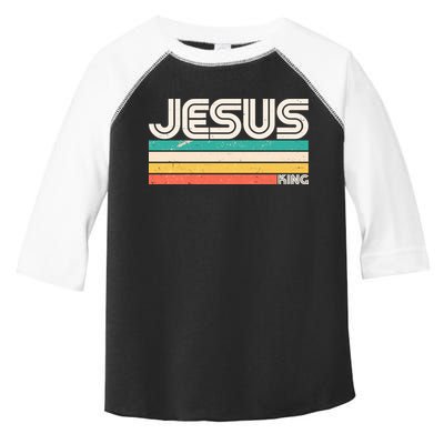 Vintage Jesus King Toddler Fine Jersey T-Shirt