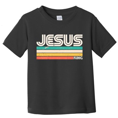 Vintage Jesus King Toddler T-Shirt