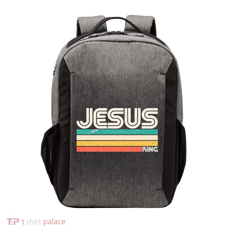 Vintage Jesus King Vector Backpack