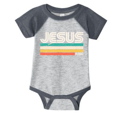 Vintage Jesus King Infant Baby Jersey Bodysuit