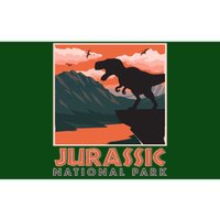 Vintage Jurassic National Park Poster Bumper Sticker