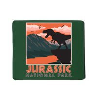 Vintage Jurassic National Park Poster Mousepad