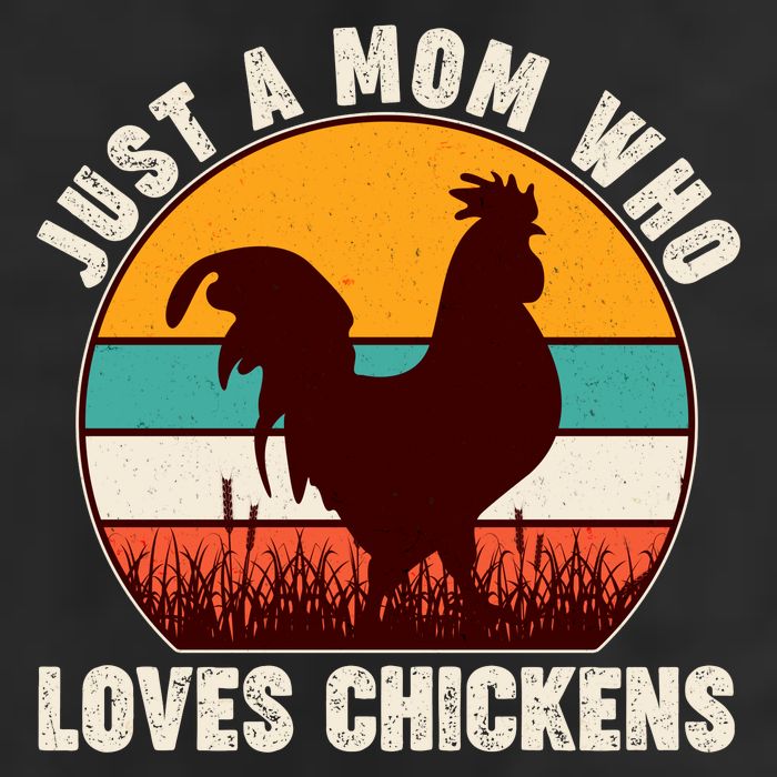 Vintage Just A Mom Who Loves Chickens Hat