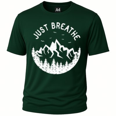 Vintage Just Breathe Nature Adventure Performance Shirt