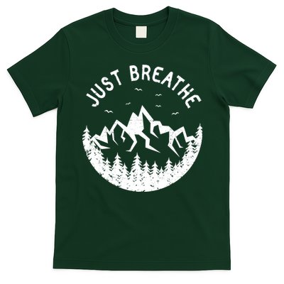 Vintage Just Breathe Nature Adventure T-Shirt