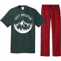 Vintage Just Breathe Nature Adventure Pajama Set