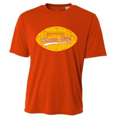 Vintage Kansas City FC Football Cooling Performance Crew T-Shirt