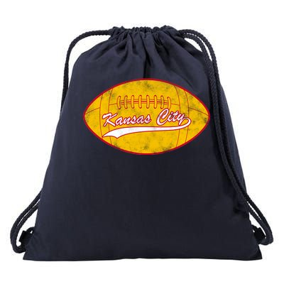 Vintage Kansas City FC Football Drawstring Bag