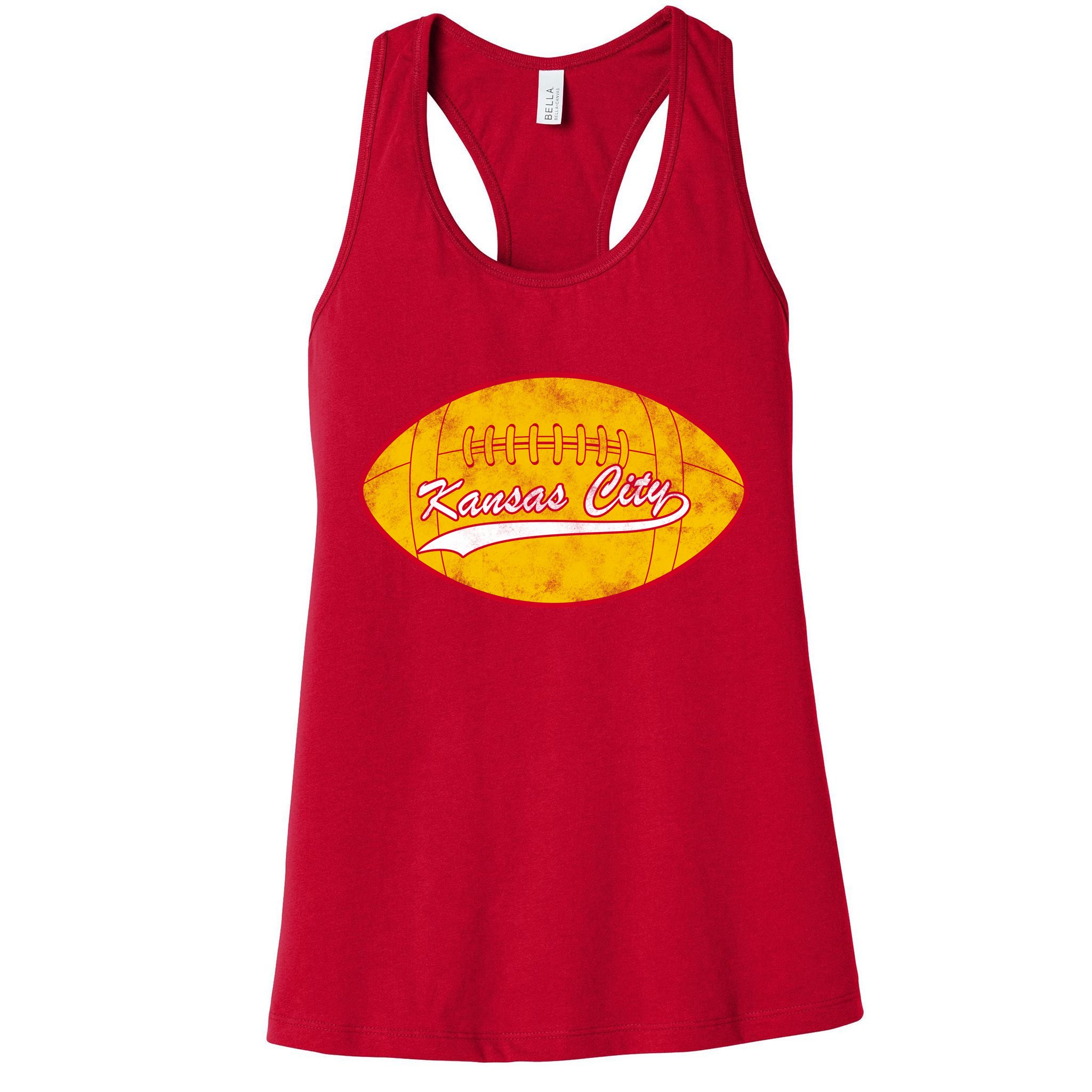 Vintage Kansas City FC Football Womens Tank Top